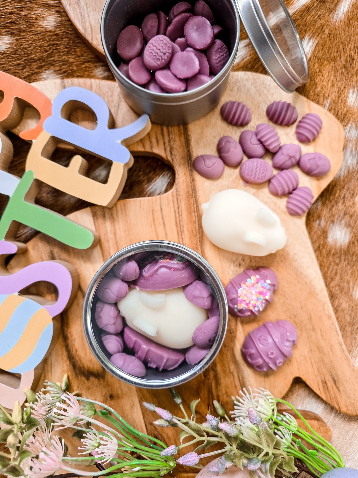 EASTER WAX MELT TIN - VANILLA BEAN MARSHMALLOW