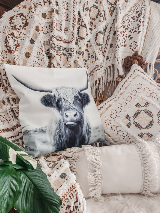 "MURPHY THE COW" CUSHION COVER