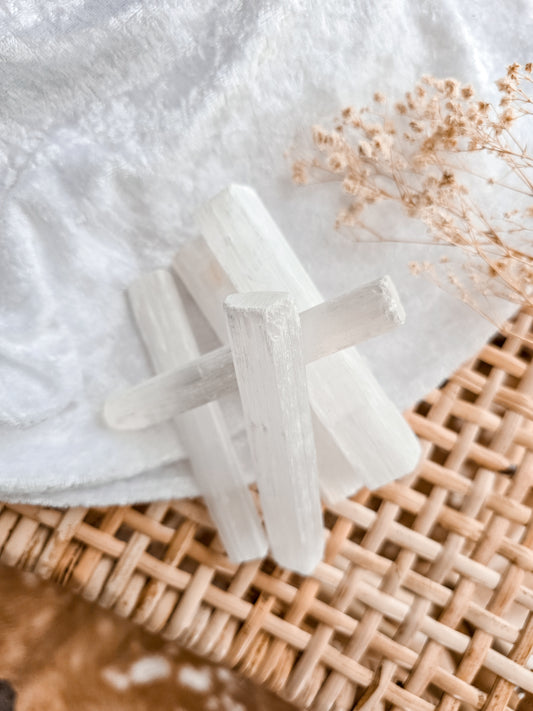Selenite Rods 10cm