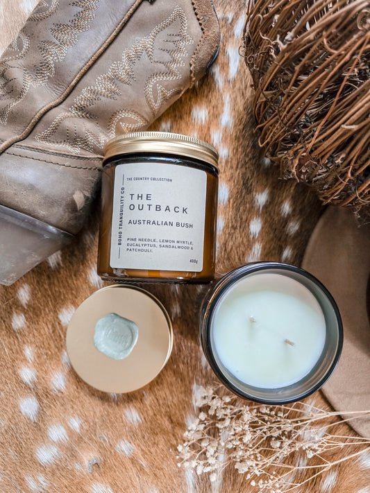 THE OUTBACK CANDLE - Australian Bush