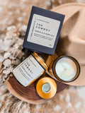 THE COUNTRY COLLECTION: THE COWBOY - MEDIUM GLASS CANDLE