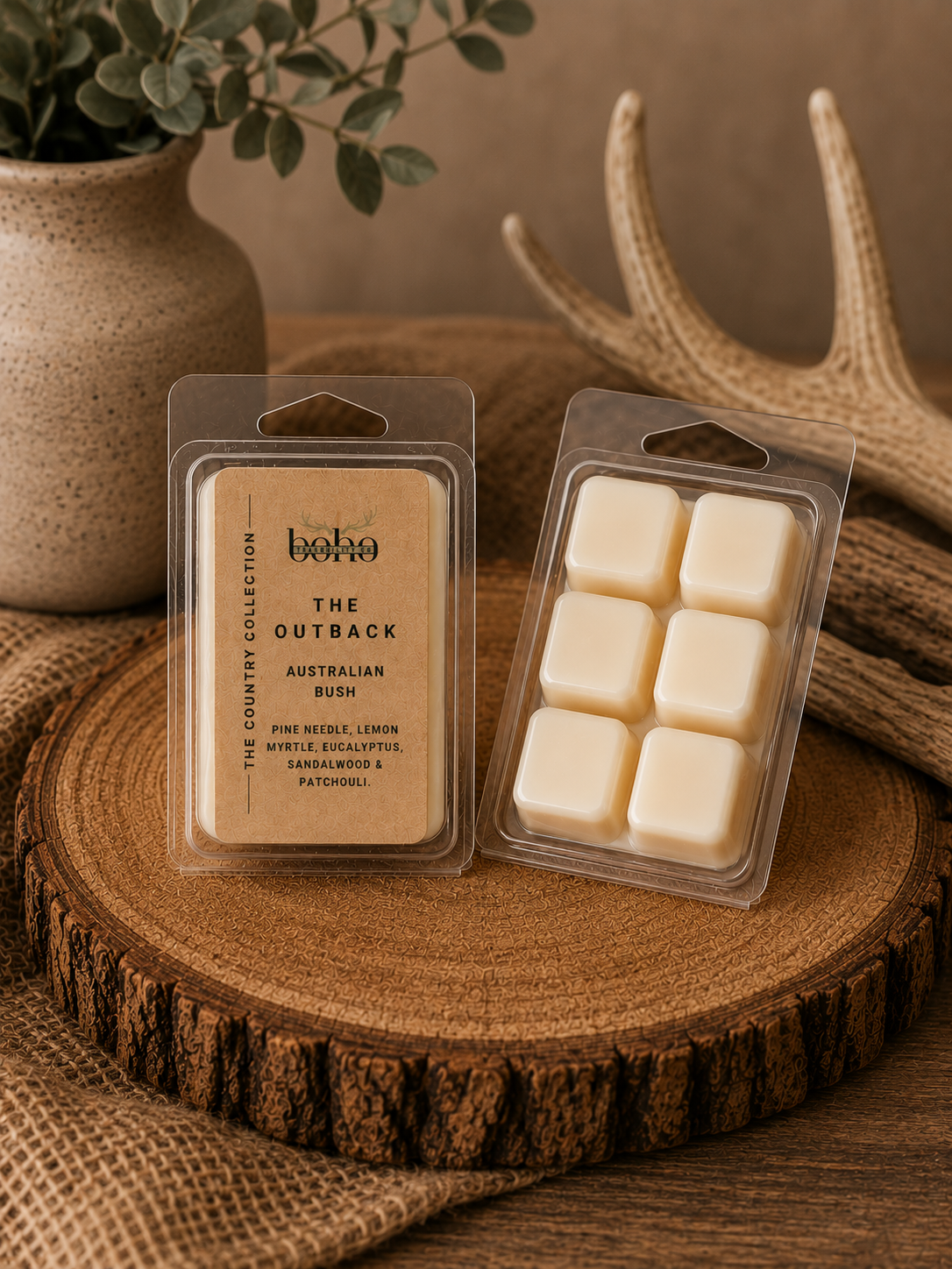 THE COUNTRY COLLECTION: WAX MELT CLAMS (6 PACK)