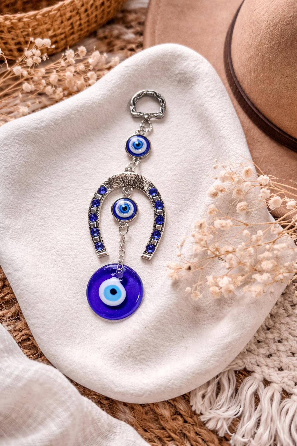 COUNTRY EVIL EYE HANGING ORNAMENT