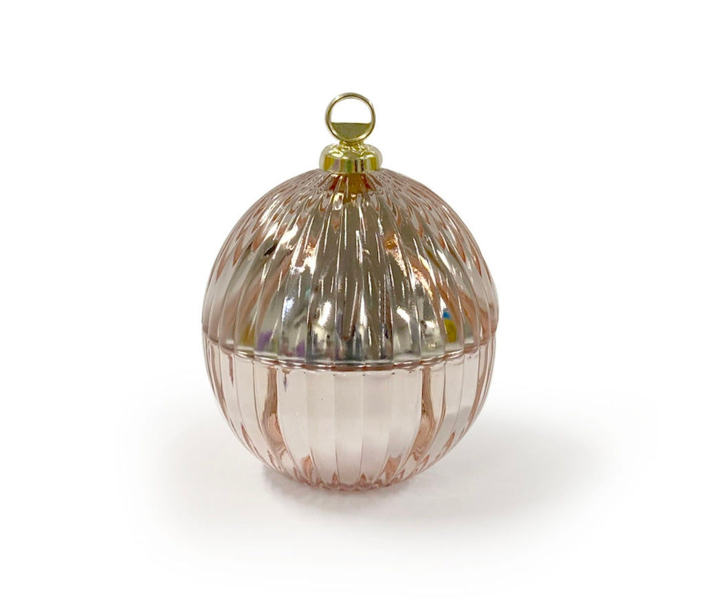 CHRISTMAS MINI BAUBLE SCENTED CANDLE - TRIO (box set)