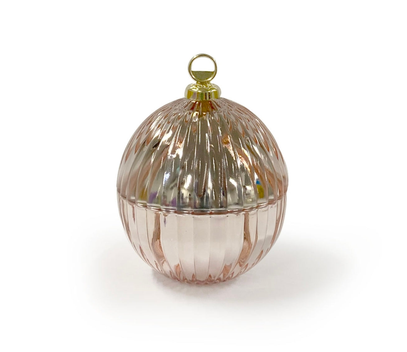 CHRISTMAS MINI BAUBLE SCENTED CANDLE - TRIO (box set)