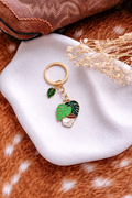 MONSTERA POT PLANT KEYCHAIN