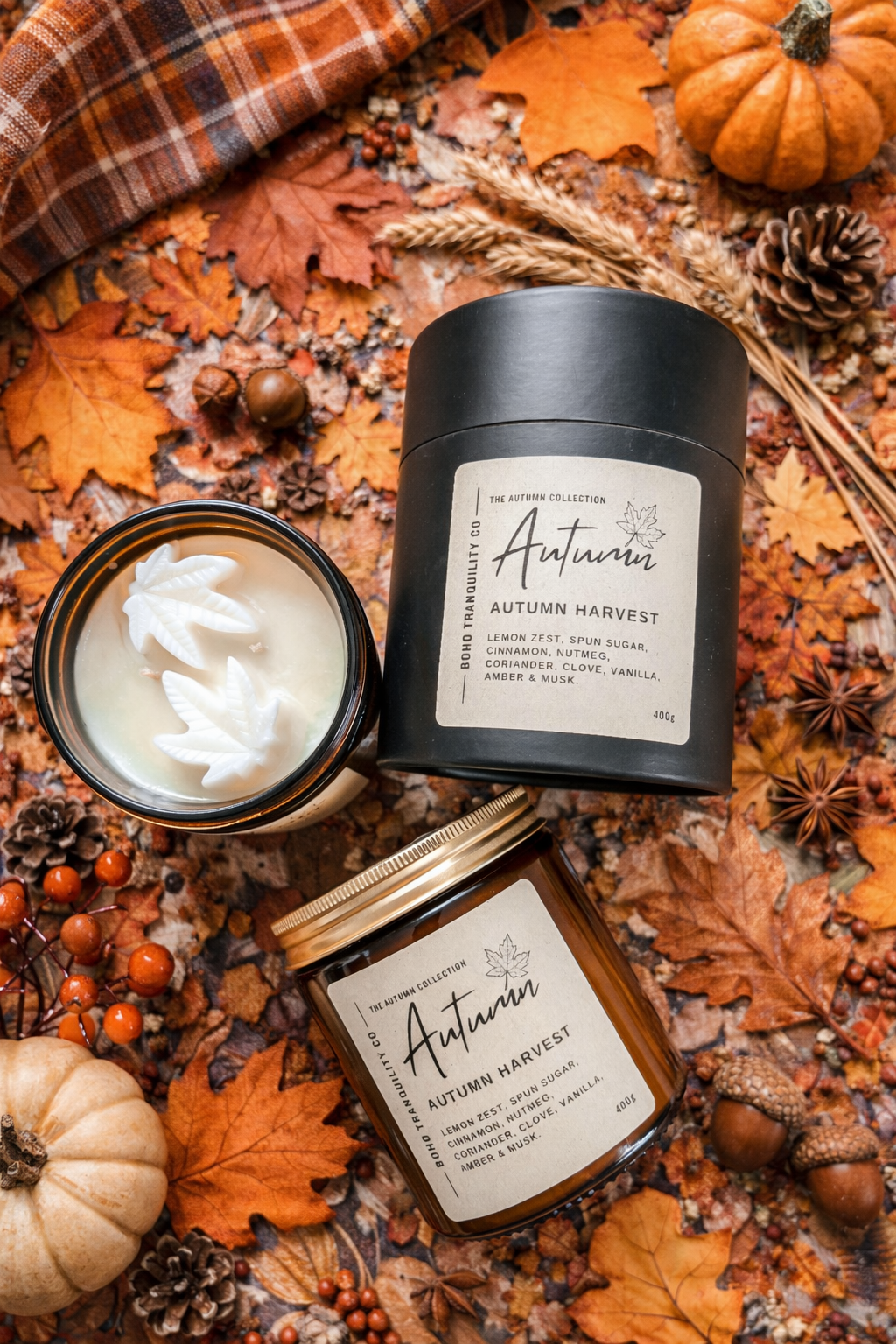 AUTUMN CANDLE 🍁 AUTUMN HARVEST