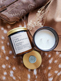 THE COUNTRY COLLECTION: THE BUNKHOUSE - XL AMBER GLASS CANDLE