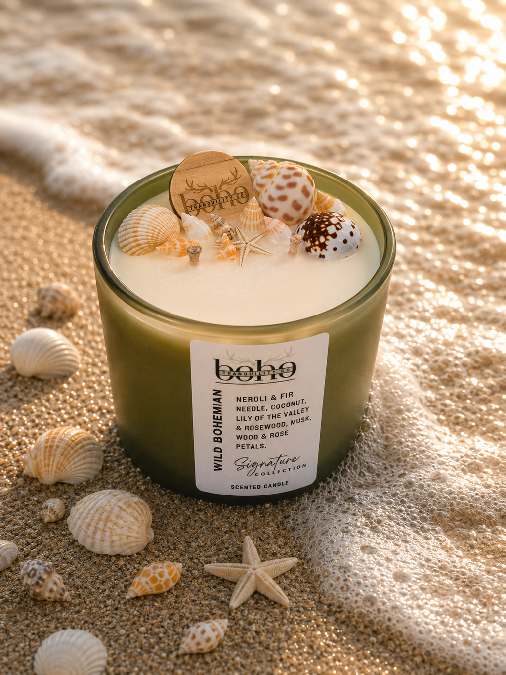 SIGNATURE COLLECTION - WILD BOHEMIAN SCENTED CANDLE