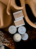 MINI 4oz MATTE WHITE CANDLE TIN