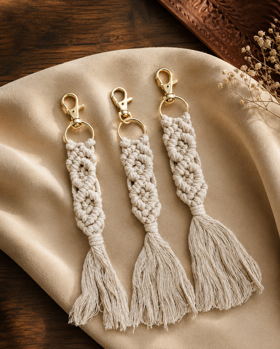 MACRAME KEYCHAIN - ORION