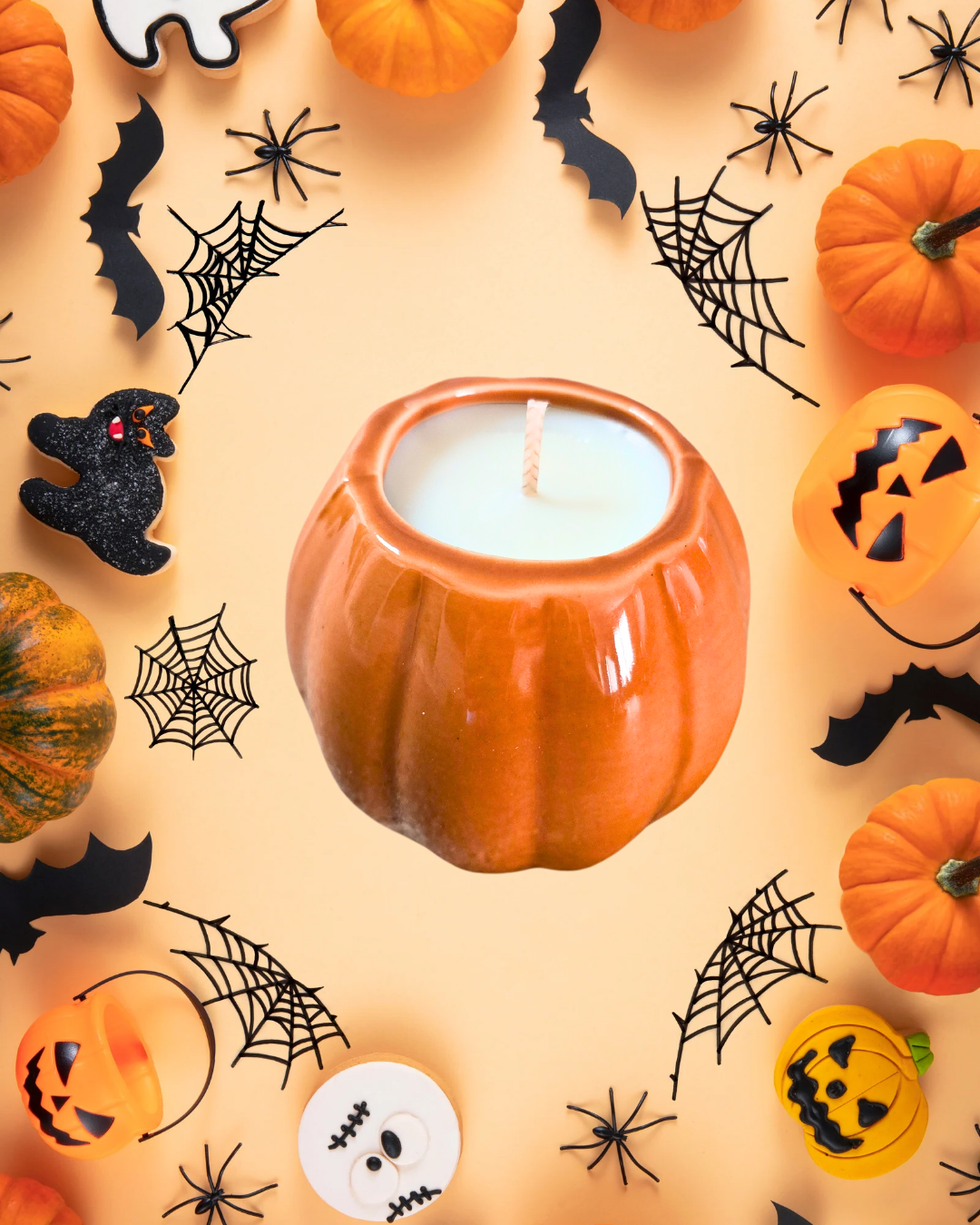 HALLOWEEN PUMPKIN CANDLES