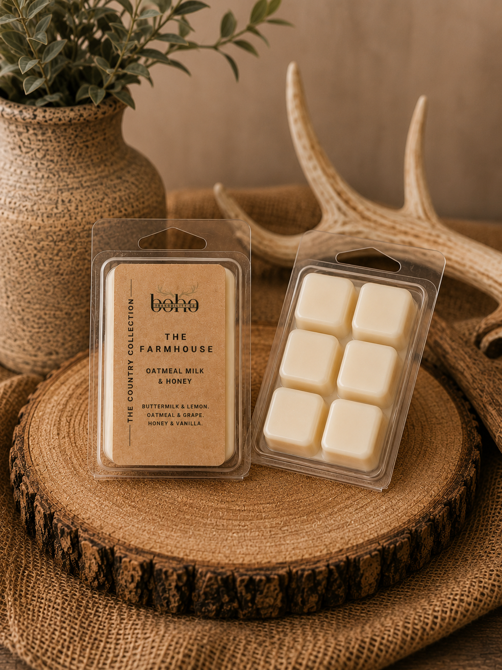 THE COUNTRY COLLECTION: WAX MELT CLAMS (6 PACK)
