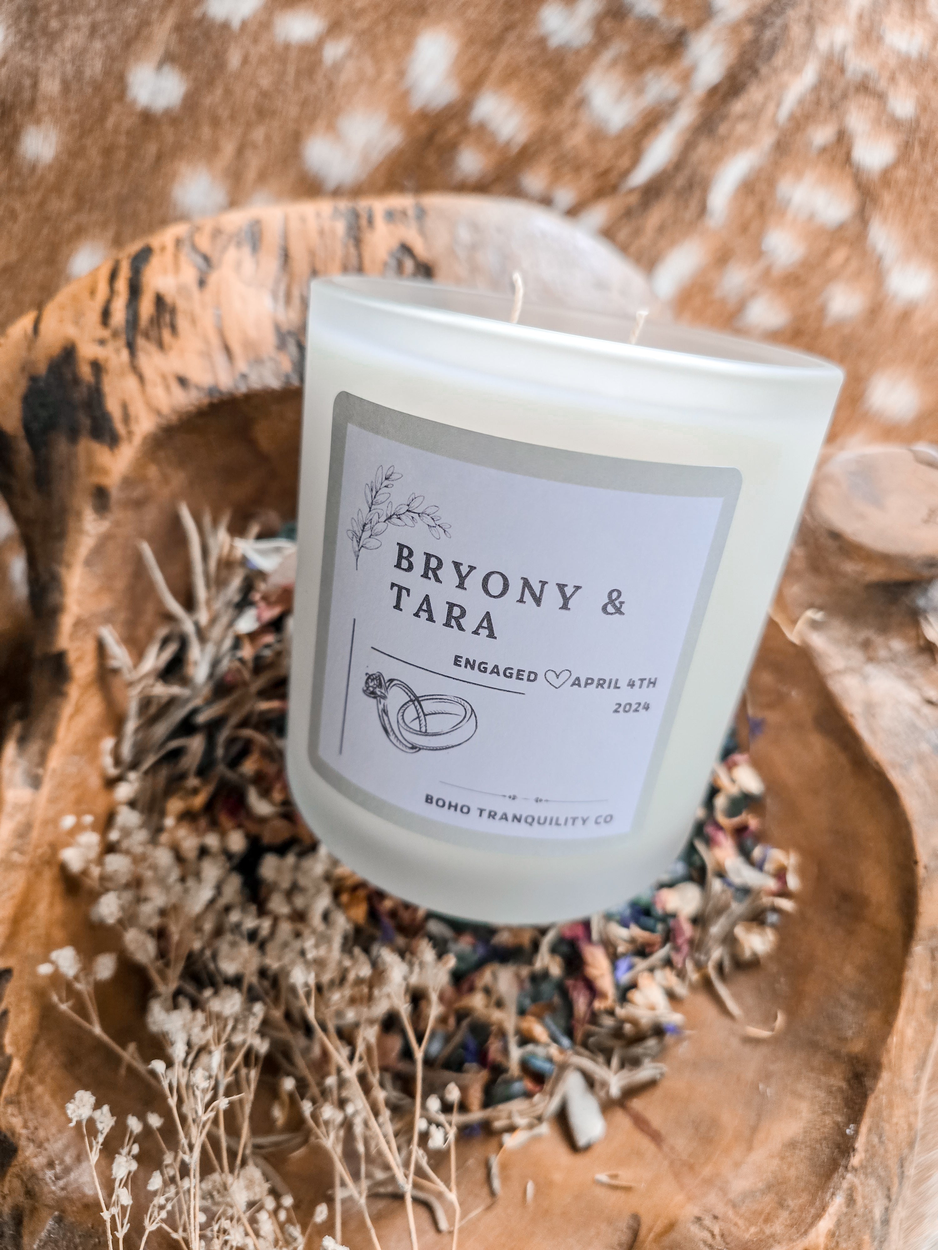 ENGAGEMENT - XL SCENTED CANDLE