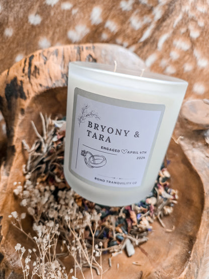 ENGAGEMENT - XL SCENTED CANDLE