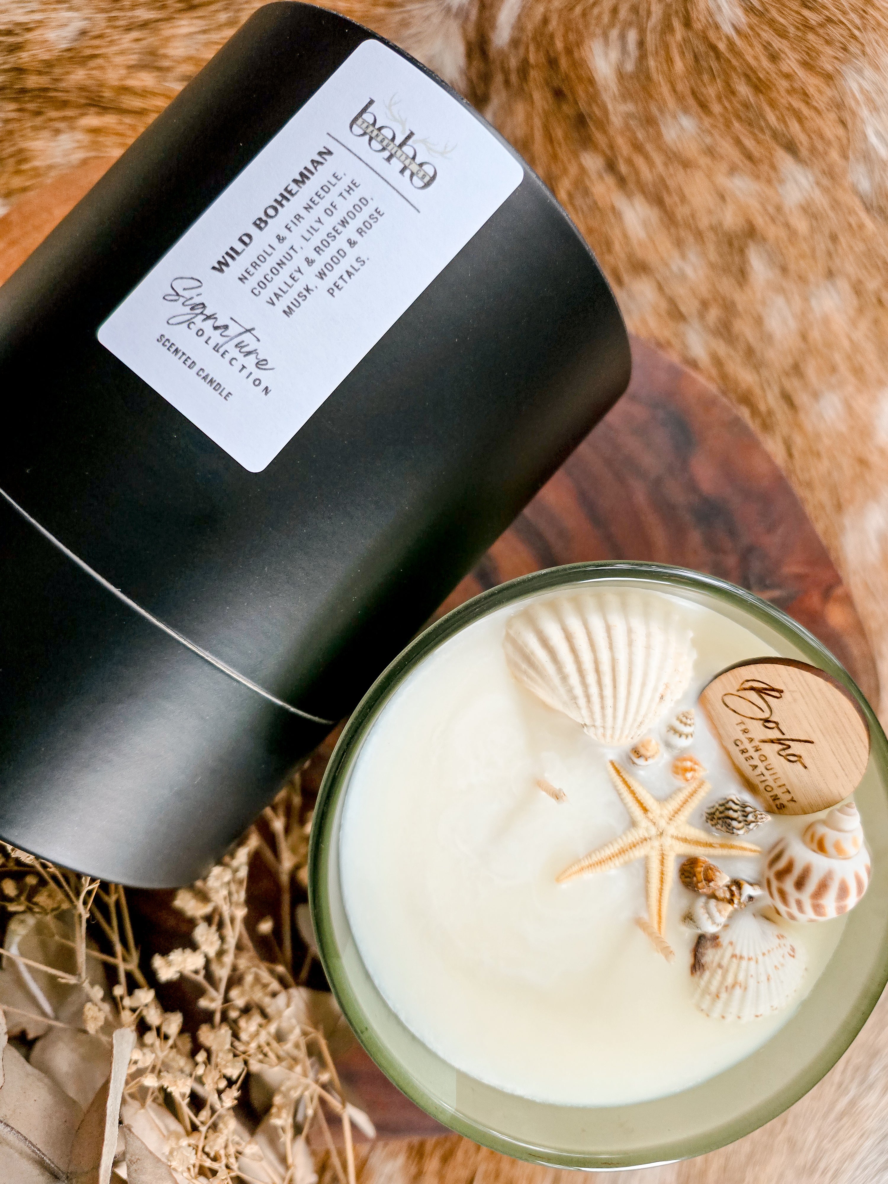 SIGNATURE COLLECTION WILD BOHEMIAN SCENTED CANDLE