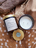 THE COUNTRY COLLECTION: THE STABLES - XL AMBER GLASS CANDLE