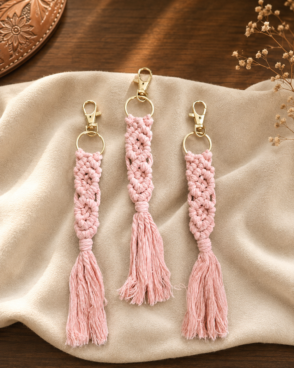 MACRAME KEYCHAIN - MIRA