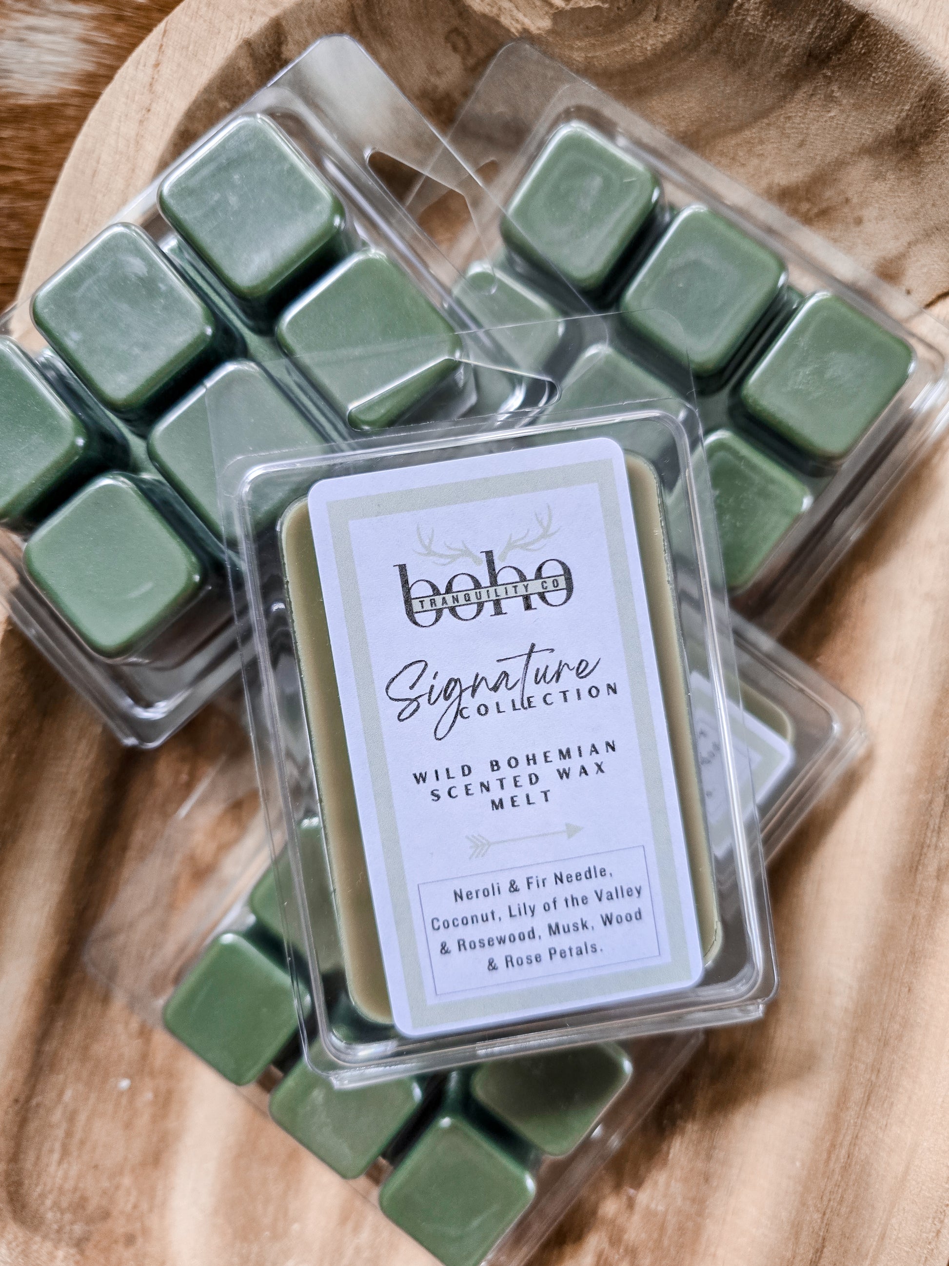 SIGNATURE COLLECTION - WILD BOHEMIAN WAX MELT CLAM