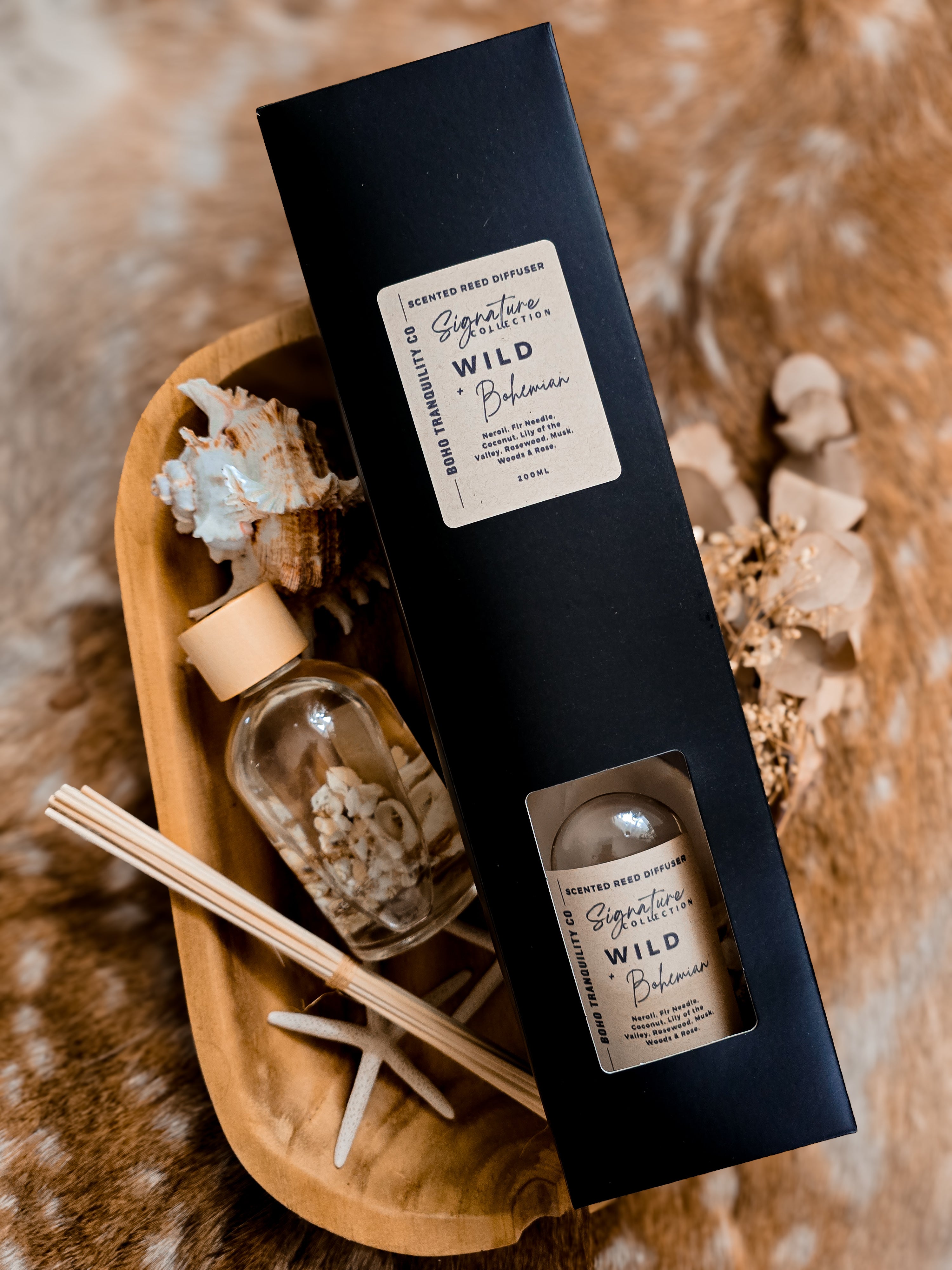 SIGNATURE COLLECTION - WILD BOHEMIAN REED DIFFUSER