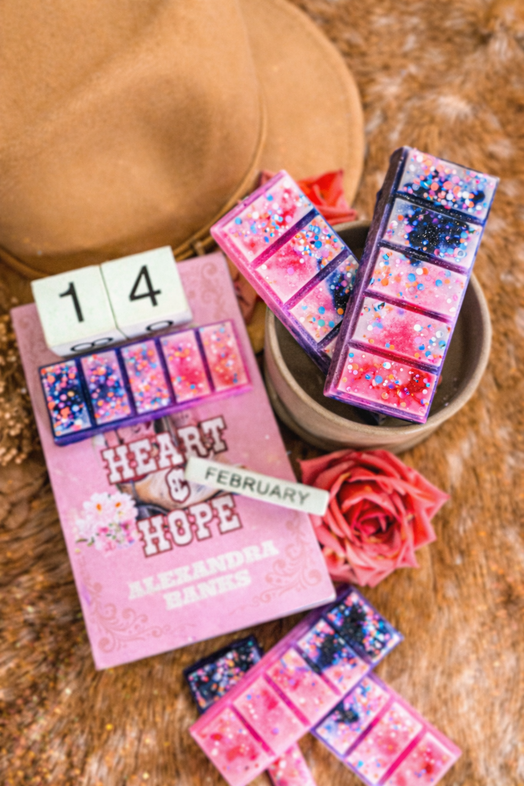 Valentine’s Day Snap Bar Wax Melts - Flowershop