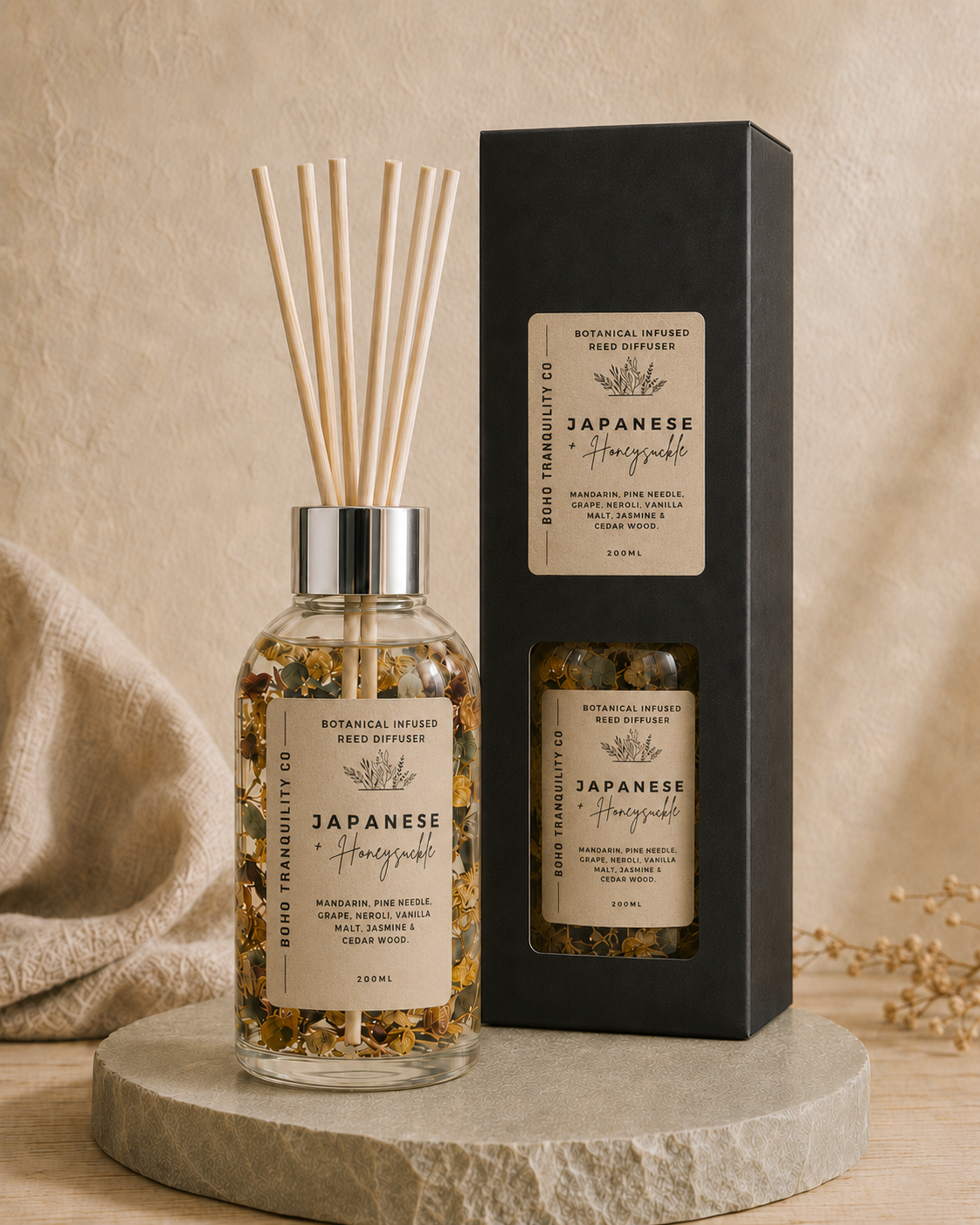 BOTANICAL INFUSED REED DIFFUSER 200mL