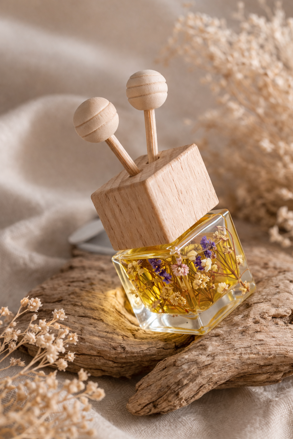 BOTANICAL INFUSED VENT CLIP CAR DIFFUSER